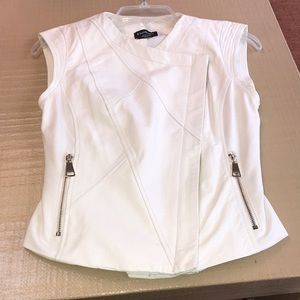 Bebe faux leather vest
